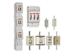 Fusibles y portafusibles NH mersen