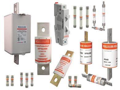 Fusibles y portafusibles PV Mersen