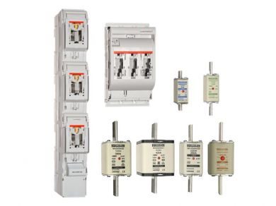 Fusibles y portafusibles NH mersen